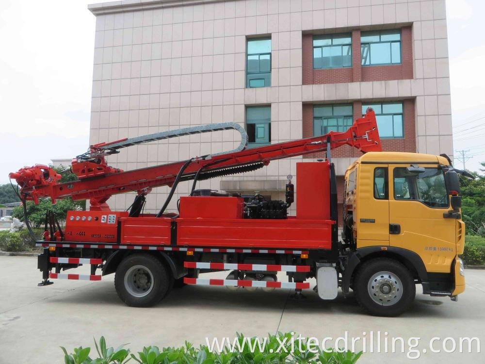 Gc 350 Hydraulic Truck Mounted Drilling Rig 6